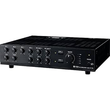 TOA A-1712 PAアンプ　パワーアンプ　通電起動確認済　送料無料 TOA A-1712 PAアンプ